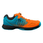 Wilson Padelschuhe Wilson Kaos Padelschuh Kinder-Orange,Türkis