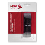 MSV Basisgriffb&auml;nder MSV Basic Grip Soft-Stich Perforated And Stitched 1er Pack-Schwarz