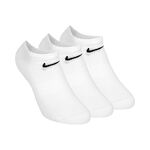 Nike Bekleidung Nike Everyday Lightweight NoShow Sportsocken 3er Pack-Wei&szlig;,Schwarz