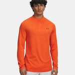 Under Armour Longsleeve Under Armour Vanish Elite Seamless 1/4 Zip Longsleeve Herren-orange