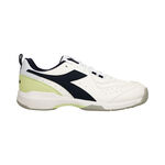 Diadora Tennisschuhe Diadora S. Challenge 5 SL Teppichschuh Kinder-Wei&szlig;,Blau