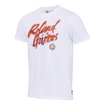 Roland Garros Bekleidung Roland Garros T-Shirt Herren-Weiß