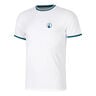 Create Break Ringer T-Shirt Herren-Weiß,Petrol