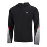 Velociti Storm Hooded Laufjacke Herren-Schwarz,Grau