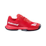 Babolat Tennisschuhe Babolat Jet Mach 3 Allcourtschuh Kinder - rot, wei&szlig;