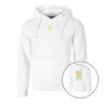 Wild Collage Hoody Herren-Weiß,Mehrfarbig