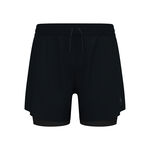 Odlo Bekleidung Odlo Zeroweight 5in 2in1 Laufshorts Herren-Schwarz