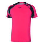 Mizuno Bekleidung Mizuno Frontier Shadow T-Shirt Herren-Pink,Mehrfarbig