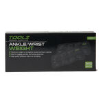 TOOLZ Fitnesszubeh&ouml;r TOOLZ Wrist/Ankle Weight 1kg-2pcs Gewichtsmanschetten-Schwarz