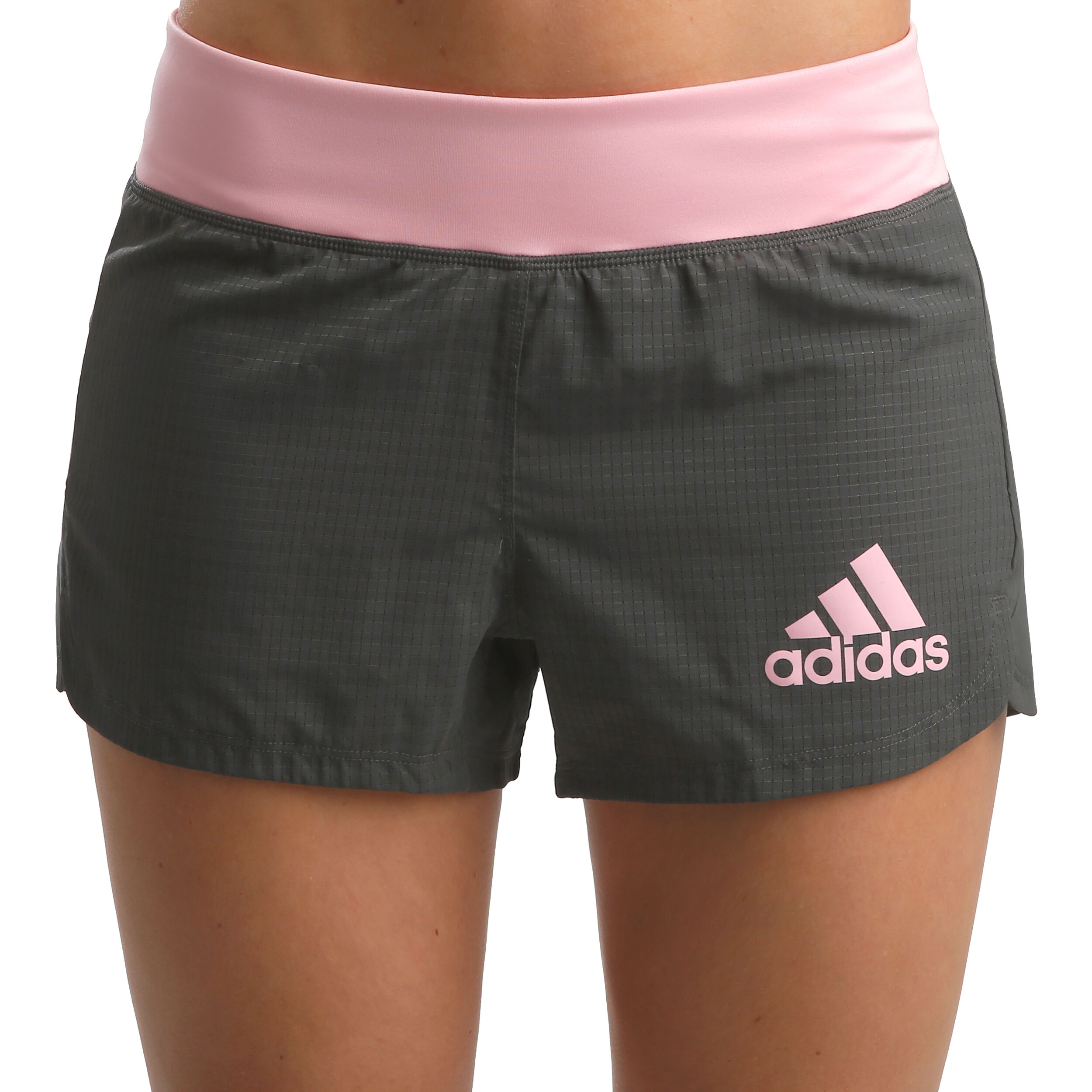 adidas 2in1 Shorts Damen Dunkelgrau Rosa online kaufen Tennis Point CH