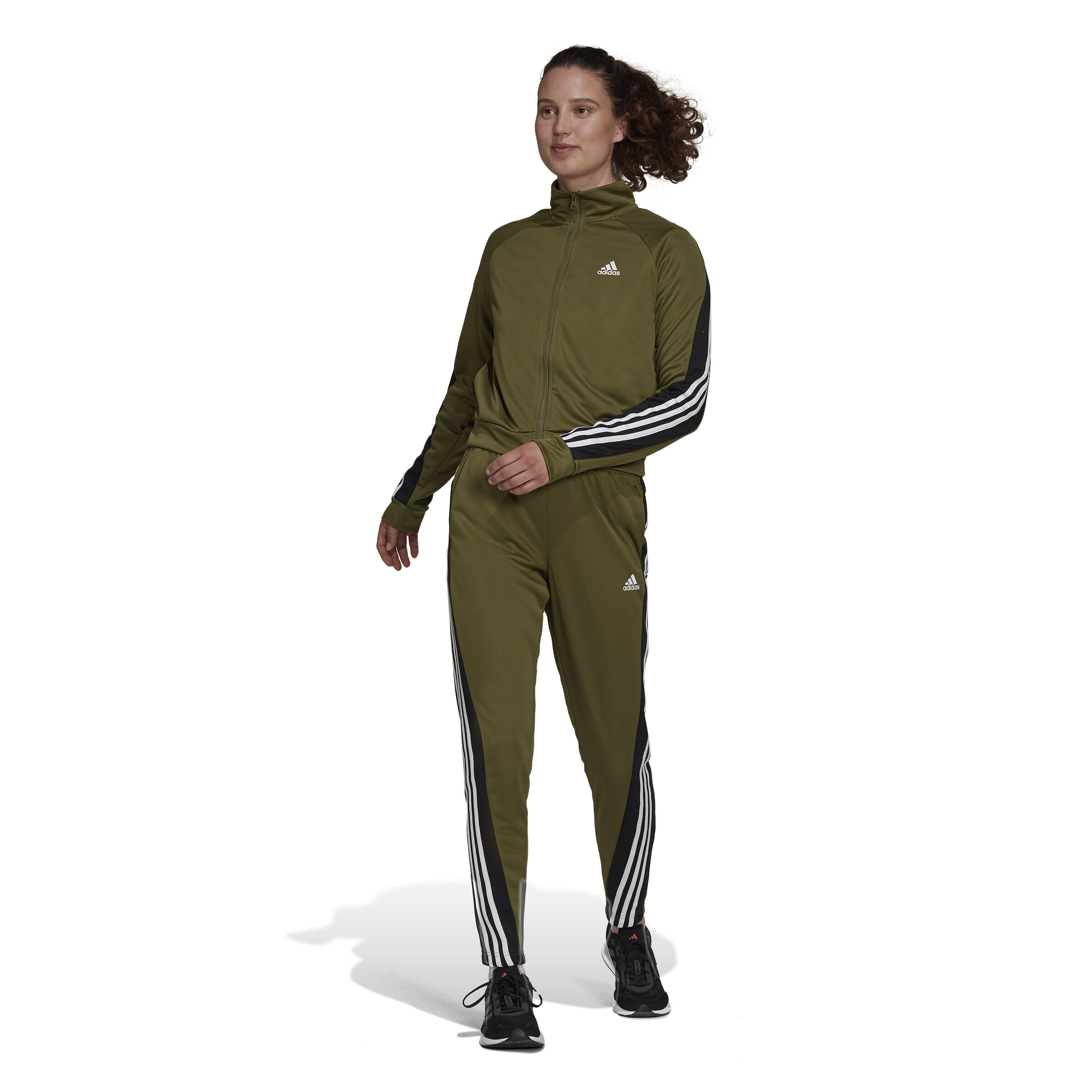 Adidas team sports trainingspak dames hotsell