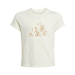 adidas Bekleidung adidas Animal Big Logo T-Shirt M&auml;dchen-Creme