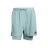 D4T 2in1 Shorts Herren-salbei