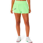 ASICS Tennisbekleidung ASICS Match Laser Cut  Shorts Damen-limette