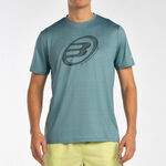 Bullpadel Bekleidung Bullpadel Lande T-Shirt Herren-Grau