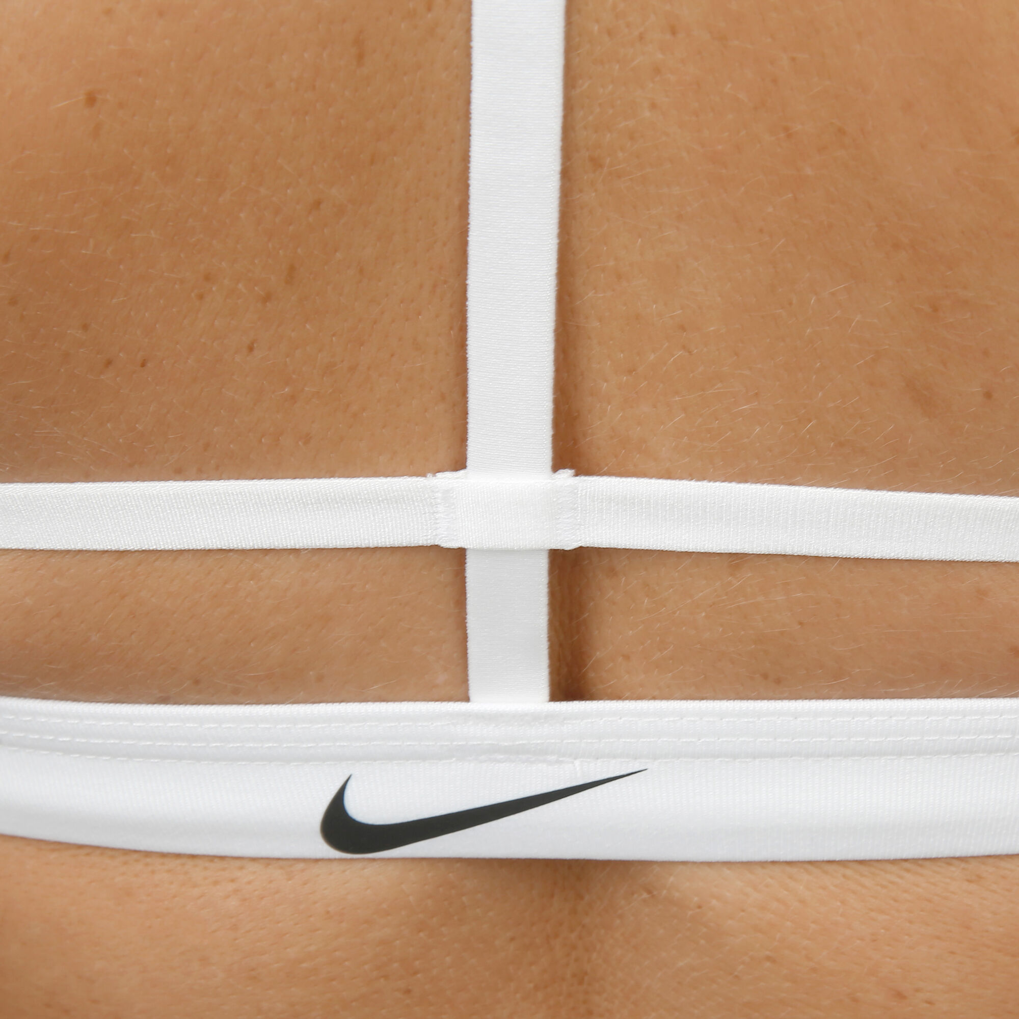 Nike Indy Just Do It Sport-BH Damen - Weiß, Schwarz online ...