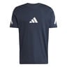 Z.N.E. T-Shirt Herren-Dunkelblau,Weiß