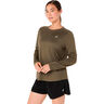 Core Laufshirt Damen-gr&uuml;n