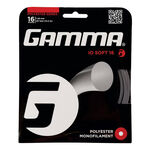 Gamma Gamma IO Soft Charcoal Saitenset 12,2m-Grau