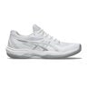 Game FF Sandplatzschuh Damen - weiß, silber