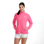 BIDI BADU Tennisbekleidung BIDI BADU Crew 2.0 Trainingsjacke Damen-pink
