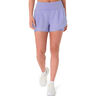 Road 2in1 3.5in Laufshorts Damen-blau, blau