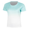 T-Shirt Silvia T-Shirt Damen - mint, wei&szlig;