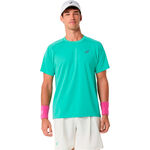 ASICS Tennisbekleidung ASICS Game   T-Shirt Herren-gr&uuml;n