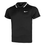 Nike Bekleidung Nike Court Dri-Fit Advantage Polo Herren-Schwarz,Weiß