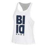 BIDI BADU Bekleidung BIDI BADU Crew Logo Tank-Top Damen-Wei&szlig;
