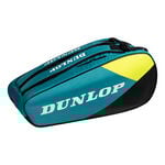 Dunlop Dunlop SX Club Schl&auml;gertasche 10er-Schwarz,T&uuml;rkis