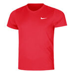 Nike Bekleidung Nike Court Dry Victory T-Shirt Herren-Rot,Wei&szlig;