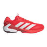 Adizero Ubersonic 5 Sandplatzschuh Herren-Rot,Wei&szlig;