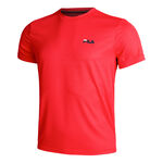 Fila Bekleidung Fila Logo Small T-Shirt Herren-Rot