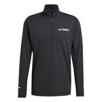 adidas Bekleidung adidas Terrex XPR Half-Zip Laufshirt Herren-Schwarz