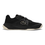 Lacoste Tennisschuhe Lacoste Power Serve Allcourtschuh Damen-Schwarz,Creme