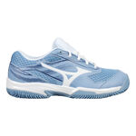 Mizuno Tennisschuhe Mizuno Break Shot 5 Sandplatzschuh Damen-Blau,Weiß