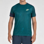 Bullpadel Bekleidung Bullpadel Leido T-Shirt Herren-Dunkelgrün