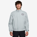 Nike Bekleidung Nike Court Heritage Trainingsjacke Herren - blaugrau, 