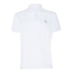 Diadora Bekleidung Diadora Court Polo Herren-Weiß,Hellgrau