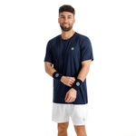 BIDI BADU Tennisbekleidung BIDI BADU Crew 2.0 T-Shirt Herren-dunkelblau