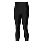 Mizuno Bekleidung Mizuno Impulse Core 3/4 Tight Lauftight Damen-Schwarz