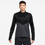 Nike Bekleidung Nike Pacer Winterized Half-Zip Laufshirt Herren - anthrazit, schwarz