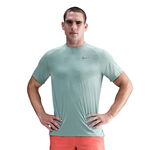 Nike Bekleidung Nike Stride Laufshirt Herren - türkis, silber