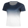 T-Shirt Silvia T-Shirt Damen - dunkelblau, wei&szlig;