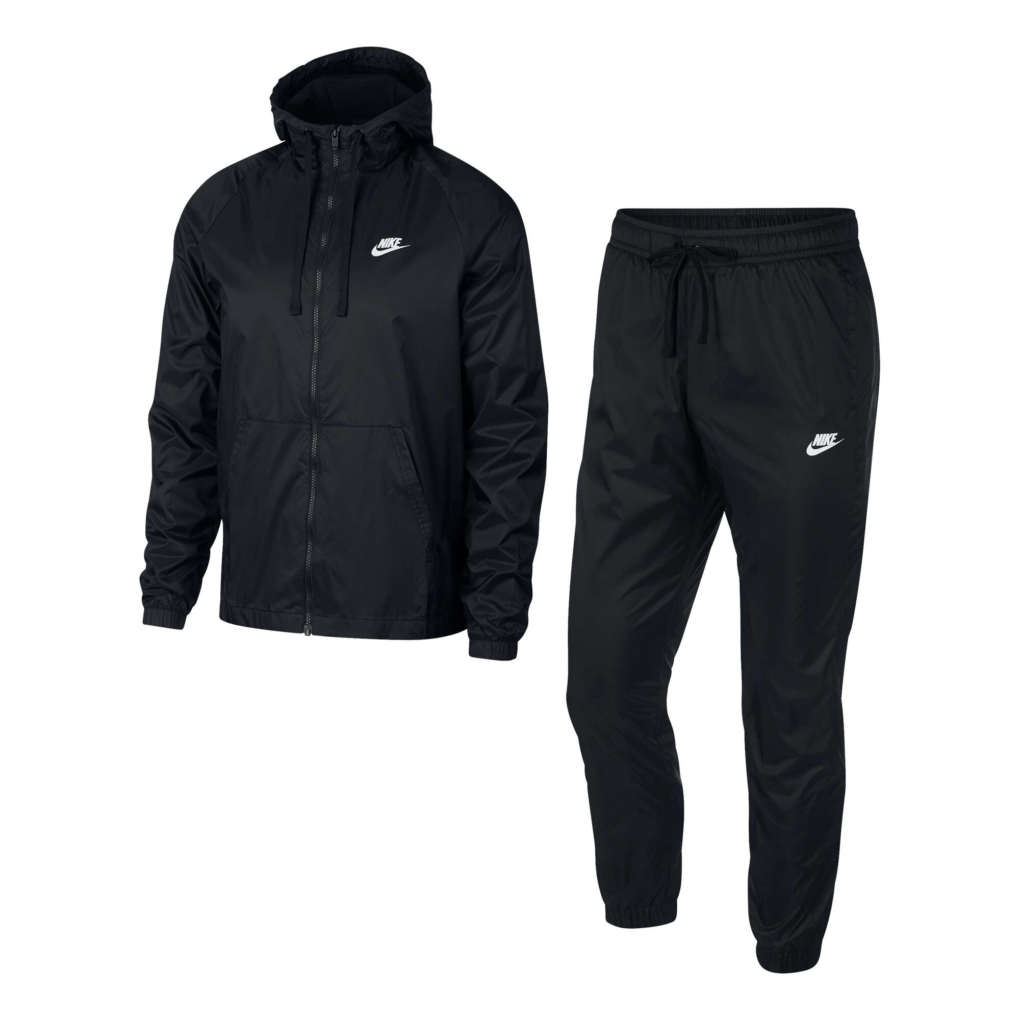 Nike Sportswear Trainingsanzug Herren - Schwarz, Weiß ...