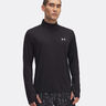 Launch Quarter-Zip Longsleeve Herren-Schwarz