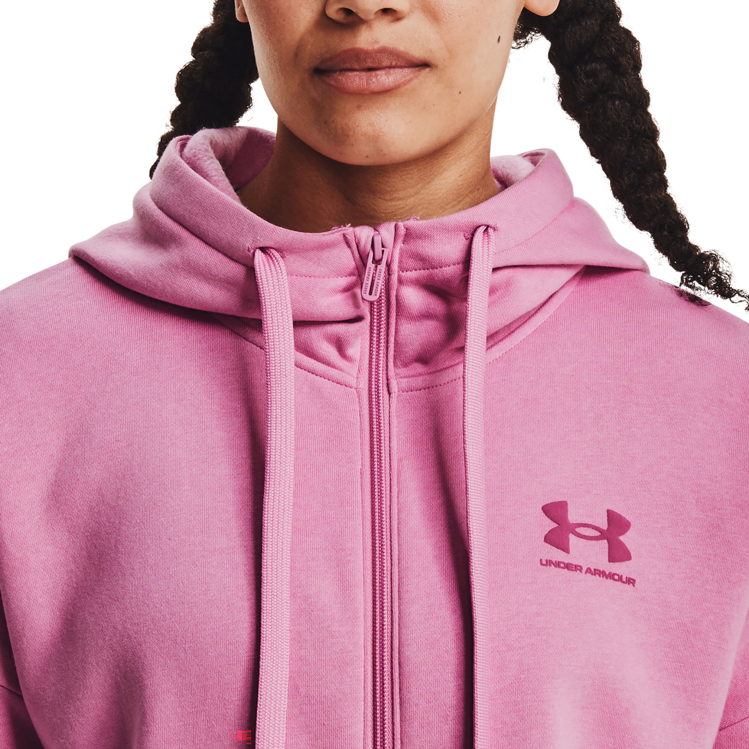 Under Armour Rival Sweatjacke Damen Pink online kaufen | Tennis Point CH