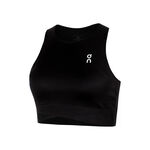 On Bekleidung On Court Crop Tank-Top Damen-Schwarz