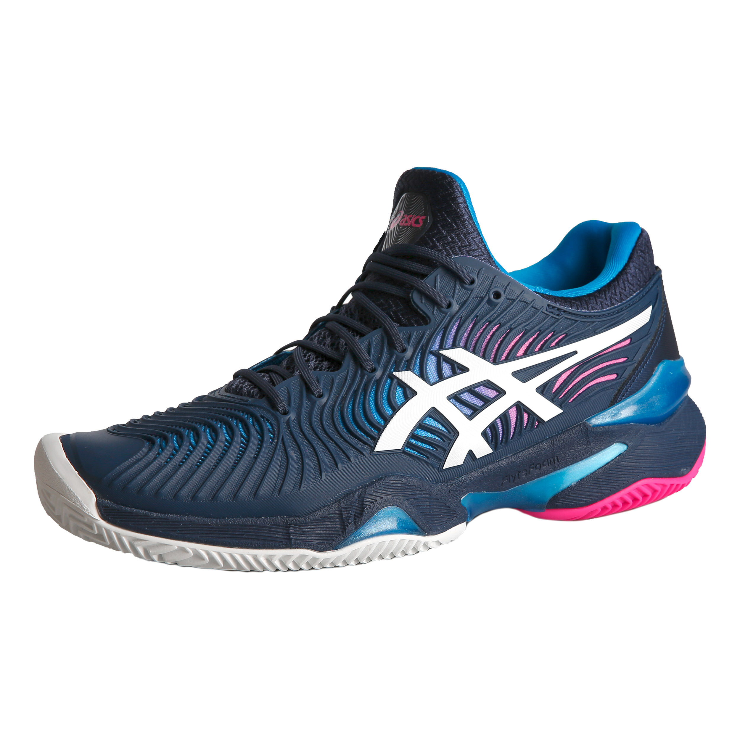 Asics Court FF 2 Clay Sandplatzschuh Damen - Dunkelblau ... Asics Court FF 2 Clay Sandplatzschuh Damen - Dunkelblau ...